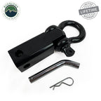 Receiver Hitch D-Ring Receiver Mount Recovery Shackle Overland Vehicle Systems-4x4 Mega Store