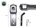 Aluminum Receiver Hitch Mount - Durable and Efficient Overland Vehicle Systems-4x4 Mega Store