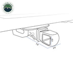 Aluminum Receiver Hitch Mount - Durable and Efficient Overland Vehicle Systems-4x4 Mega Store