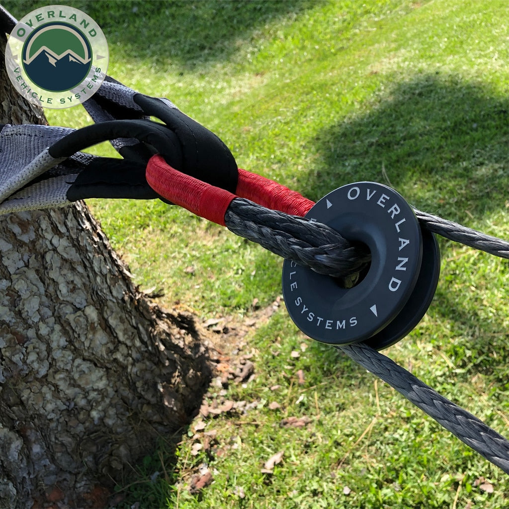 Soft Shackle Recovery 41,000 lb. With Loop & Abrasive Sleeve Overland Vehicle Systems-4x4 Mega Store