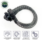 Shop Overland Vehicle Systems 7/16 Inch Soft Shackle With Collar Overland Vehicle Systems-4x4 Mega Store