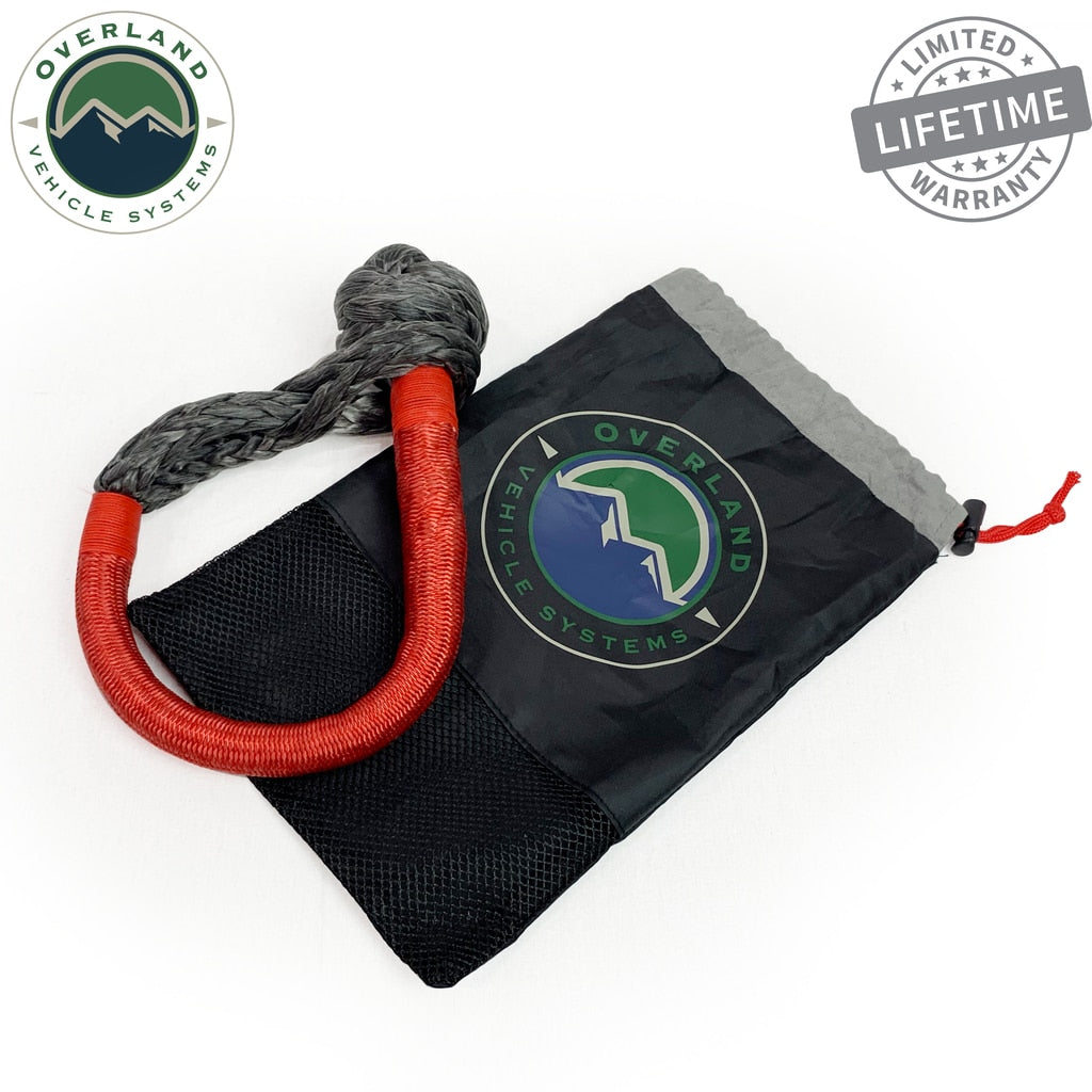 Soft Recovery Shackle With A Breaking Strength of 44,500 lbs Overland Vehicle Systems-4x4 Mega Store