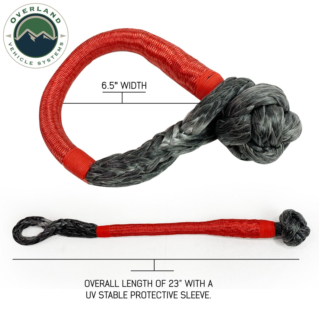 Soft Recovery Shackle With A Breaking Strength of 44,500 lbs Overland Vehicle Systems-4x4 Mega Store