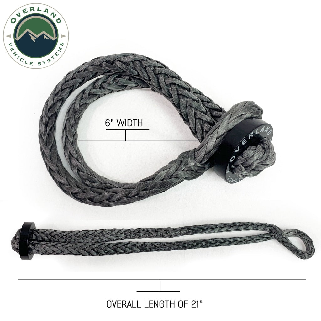 Soft Shackle Recovery 5/8 44,500 lb. With Collar Overland Vehicle Systems-4x4 Mega Store