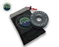 Recovery Snatch Ring 4.00 41,000 lb. Gray With Storage Bag Overland Vehicle Systems-4x4 Mega Store