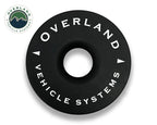 Recovery Ring 6.25 Inch 45,000 lb. Black With Storage Bag Overland Vehicle Systems-4x4 Mega Store