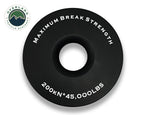 Recovery Ring 6.25 Inch 45,000 lb. Black With Storage Bag Overland Vehicle Systems-4x4 Mega Store