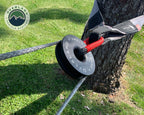 Recovery Ring 6.25 Inch 45,000 lb. Black With Storage Bag Overland Vehicle Systems-4x4 Mega Store