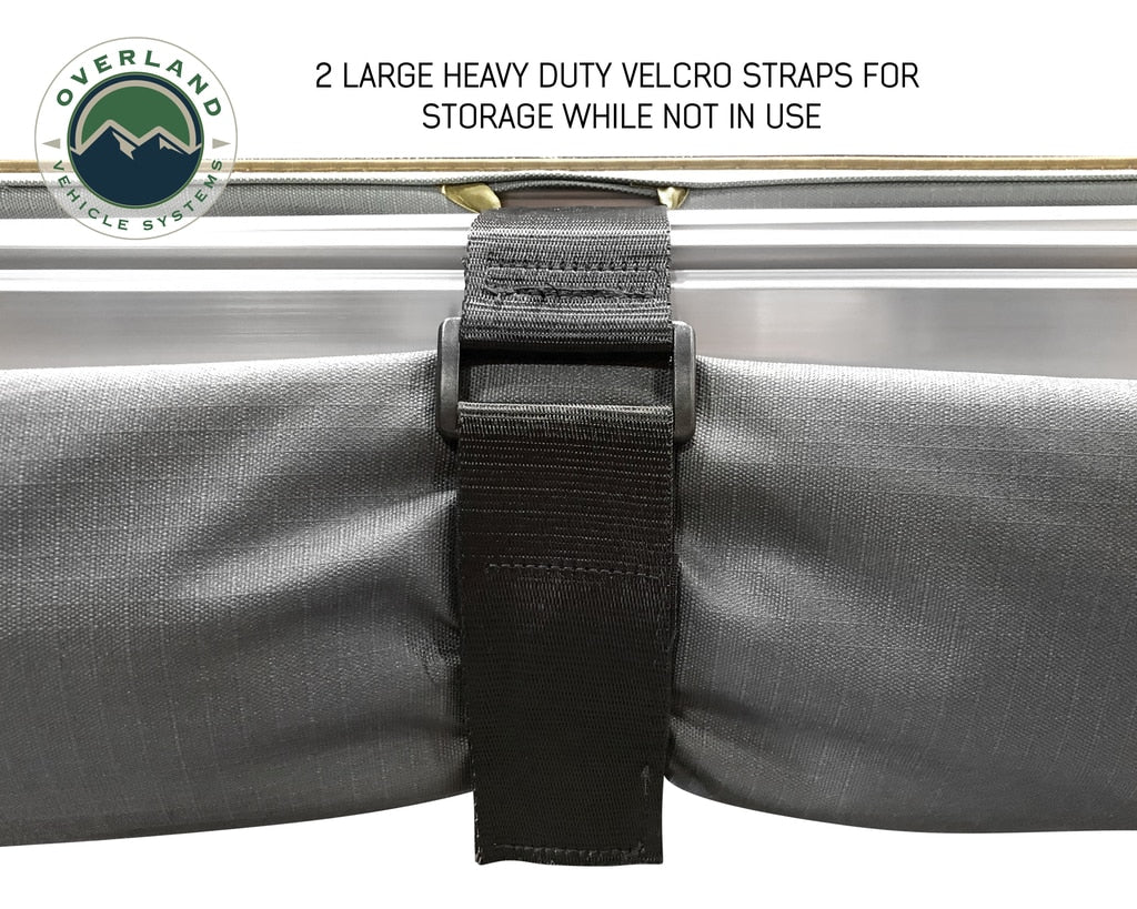 Nomadic Awning 270 Degree - Driver Side Dark Gray Overland Vehicle Systems