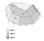 Nomadic Awning 270 Awning with Walls - Driver side Overland Vehicle Systems-4x4 Mega Store