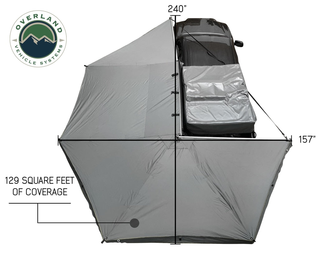 Nomadic Awning 270 Awning with Walls - Driver side Overland Vehicle Systems-4x4 Mega Store
