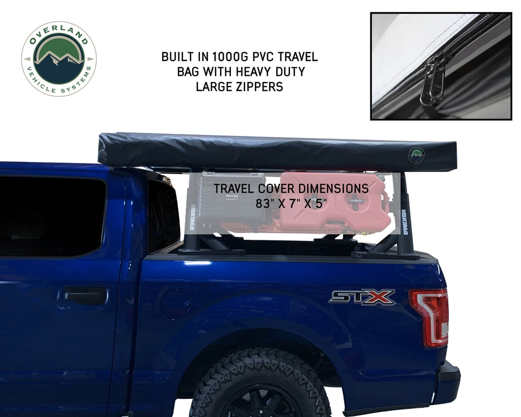 270 Degree Awning Free Standing - Nomadic 270 LT - Dark Gray Overland Vehicle Systems-4x4 Mega Store