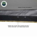 HD Nomadic 180 LTE - Awning, Grey Body, Green Trim and Black Travel Cover Overland Vehicle Systems-4x4 Mega Store