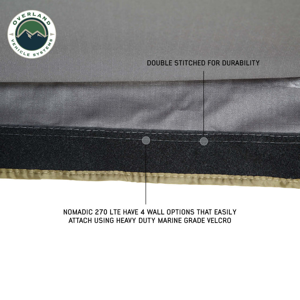 Nomadic 270 LTE Driver Side 270 Degree Awning Premium Overland Vehicle Systems-4x4 Mega Store