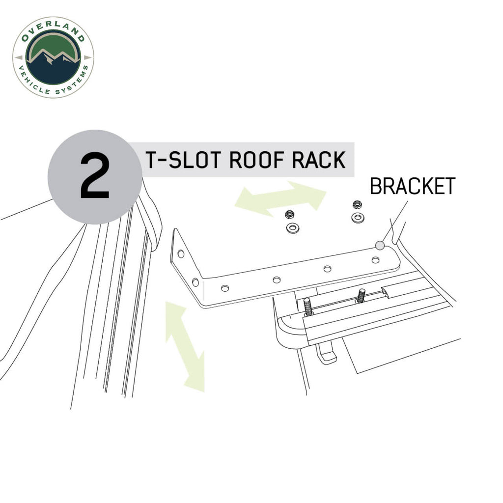 Nomadic 270 LTE Driver Side 270 Degree Awning Premium Overland Vehicle Systems-4x4 Mega Store