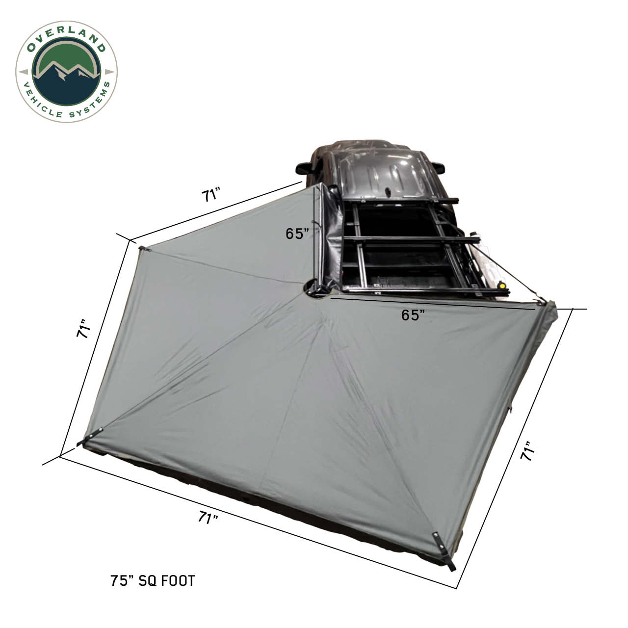 Nomadic 270 LTE Driver Side 270 Degree Awning Premium Overland Vehicle Systems-4x4 Mega Store