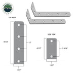 Nomadic 270 LTE Passenger Side 270 Degree Awning Overland Vehicle Systems-4x4 Mega Store