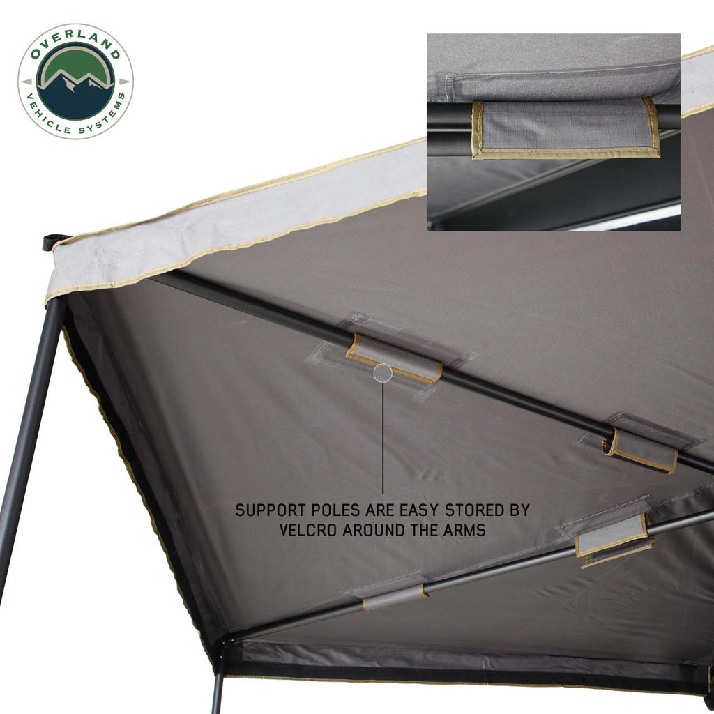 Nomadic 270 LTE Passenger Side 270 Degree Awning Overland Vehicle Systems-4x4 Mega Store