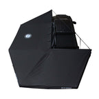 XD Nomadic 270 - Awning W/Lights and Black Out , Passenger Side, Black Body, Black Trim and Black Travel Cover Overland Vehicle Systems-4x4 Mega Store