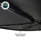 XD Nomadic 270 - Awning W/Lights and Black Out , Passenger Side, Black Body, Black Trim and Black Travel Cover Overland Vehicle Systems-4x4 Mega Store