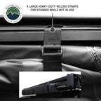 XD Nomadic 270 - Awning W/Lights and Black Out , Passenger Side, Black Body, Black Trim and Black Travel Cover Overland Vehicle Systems