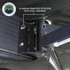 XD Nomadic 270 - Awning W/Lights and Black Out , Passenger Side, Black Body, Black Trim and Black Travel Cover Overland Vehicle Systems