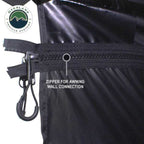 XD Nomadic 270 - Awning Wall 1 W/Black Out, Driver Side, Black Body, Black Trim W/Storage Bag Overland Vehicle Systems-4x4 Mega Store