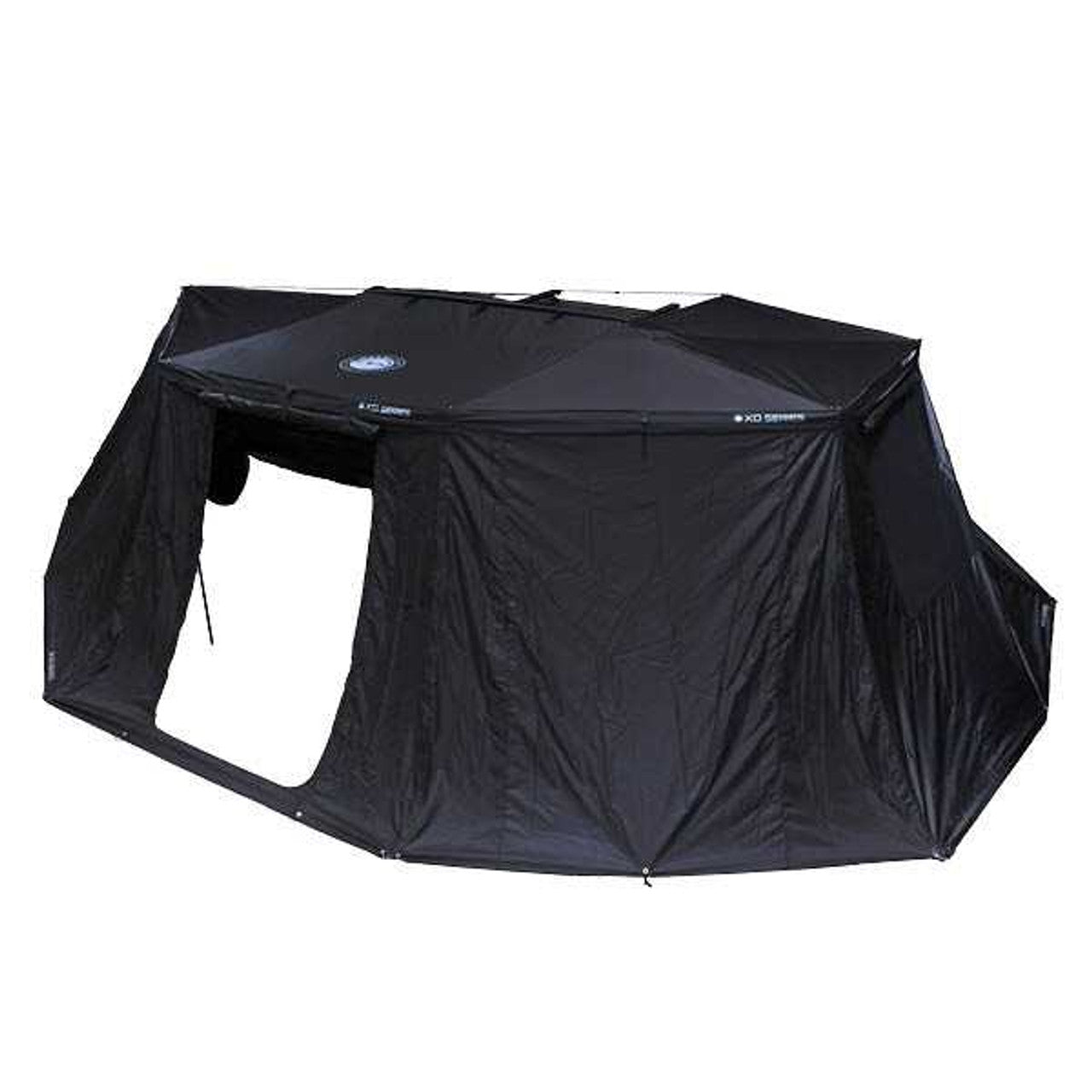 XD Nomadic 270 - Awning Wall 1 W/Black Out, Passenger Side, Black Body, Black Trim W/Storage Bag Overland Vehicle Systems-4x4 Mega Store
