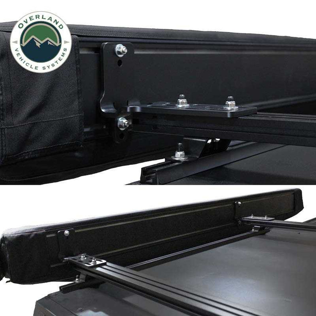 XD Nomadic 270 - Awning, Lights, Black Out, Wall Kit, Passenger Side, Black Body, Black Trim and Black Travel Cover Overland Vehicle Systems-4x4 Mega Store