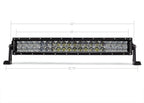 22" Bumper Hidden LED Light Bar Brackets Kit For 2010-2018 Dodge 2500/3500