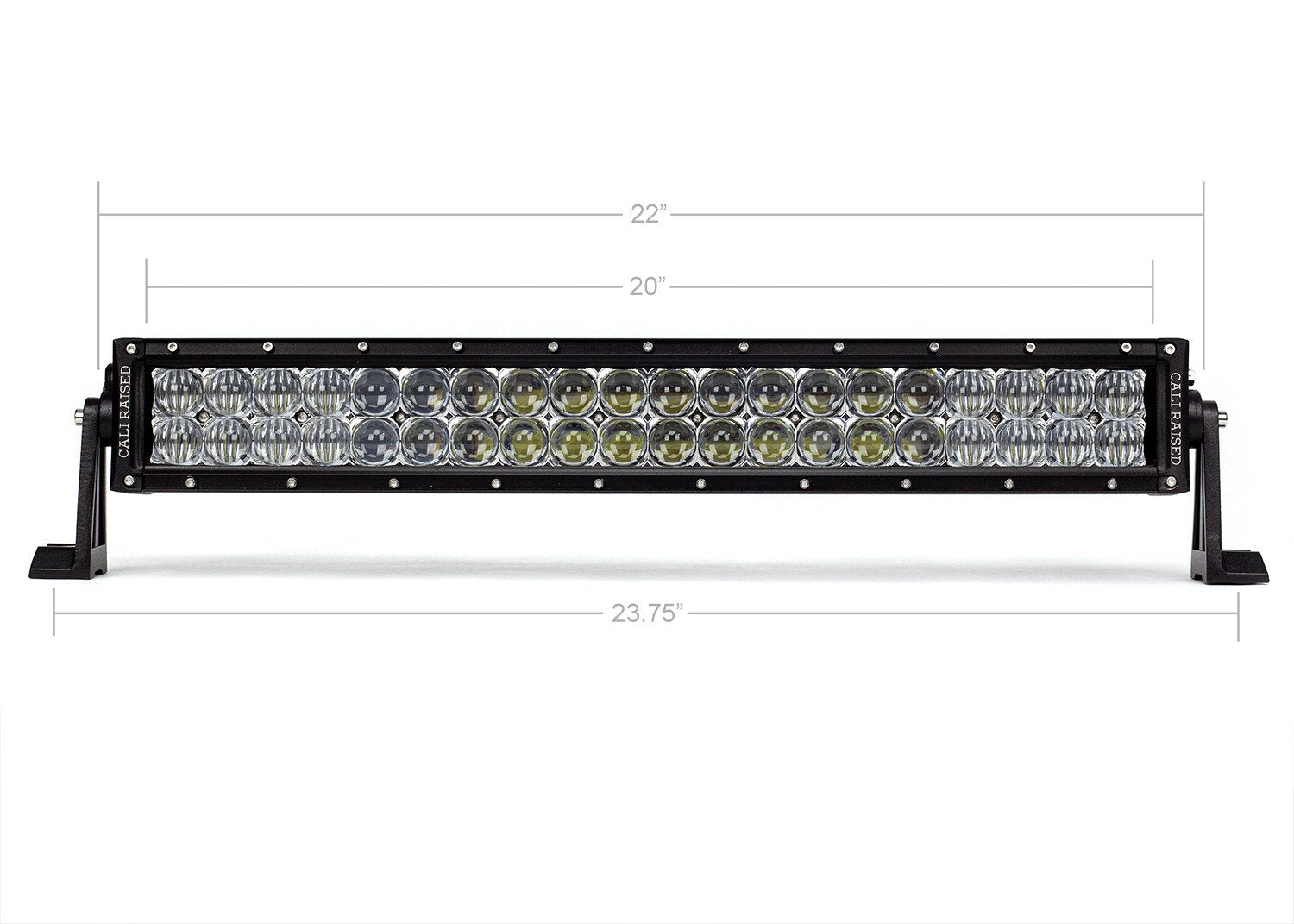 22" Bumper Hidden LED Light Bar Brackets Kit For 2010-2018 Dodge 2500/3500