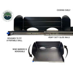Cargo Box Kitchen With Slide Out Sink, Cooking Shelve and Slide Out Work Station Overland Vehicle Systems