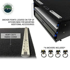 Cargo Box Kitchen With Slide Out Sink, Cooking Shelve and Slide Out Work Station Overland Vehicle Systems-4x4 Mega Store