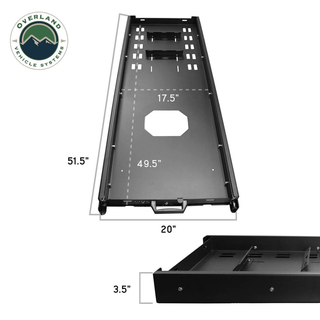 Heavy Duty Fridge Slide Overland Vehicle Systems-4x4 Mega Store