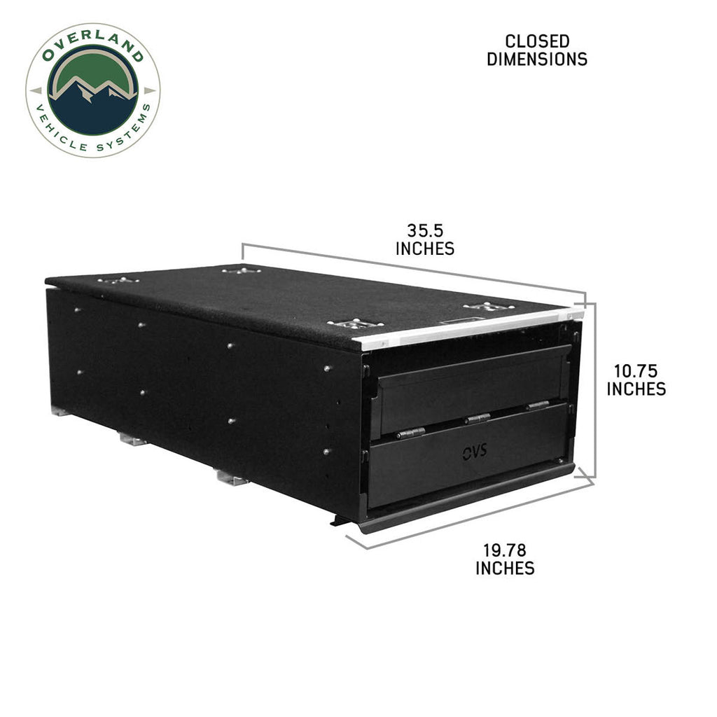 Cargo Box Kitchen With Slide Out, Storage Box and Cooking Area Overland Vehicle Systems-4x4 Mega Store