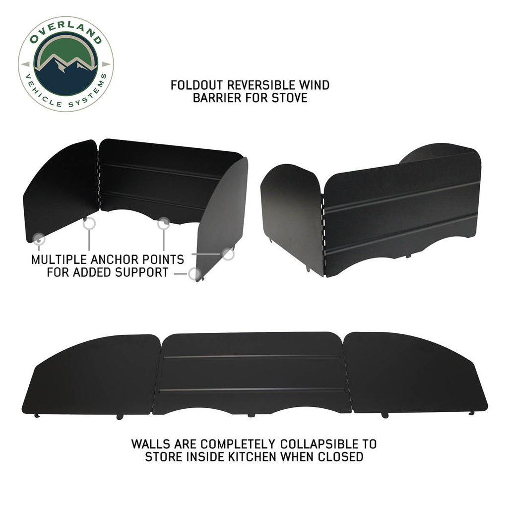 Cargo Box Kitchen With Slide Out, Storage Box and Cooking Area Overland Vehicle Systems-4x4 Mega Store