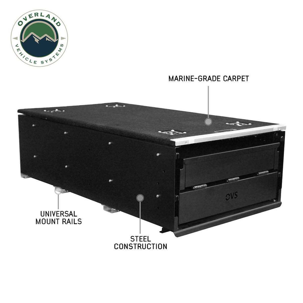 Cargo Box Kitchen With Slide Out, Storage Box and Cooking Area Overland Vehicle Systems-4x4 Mega Store