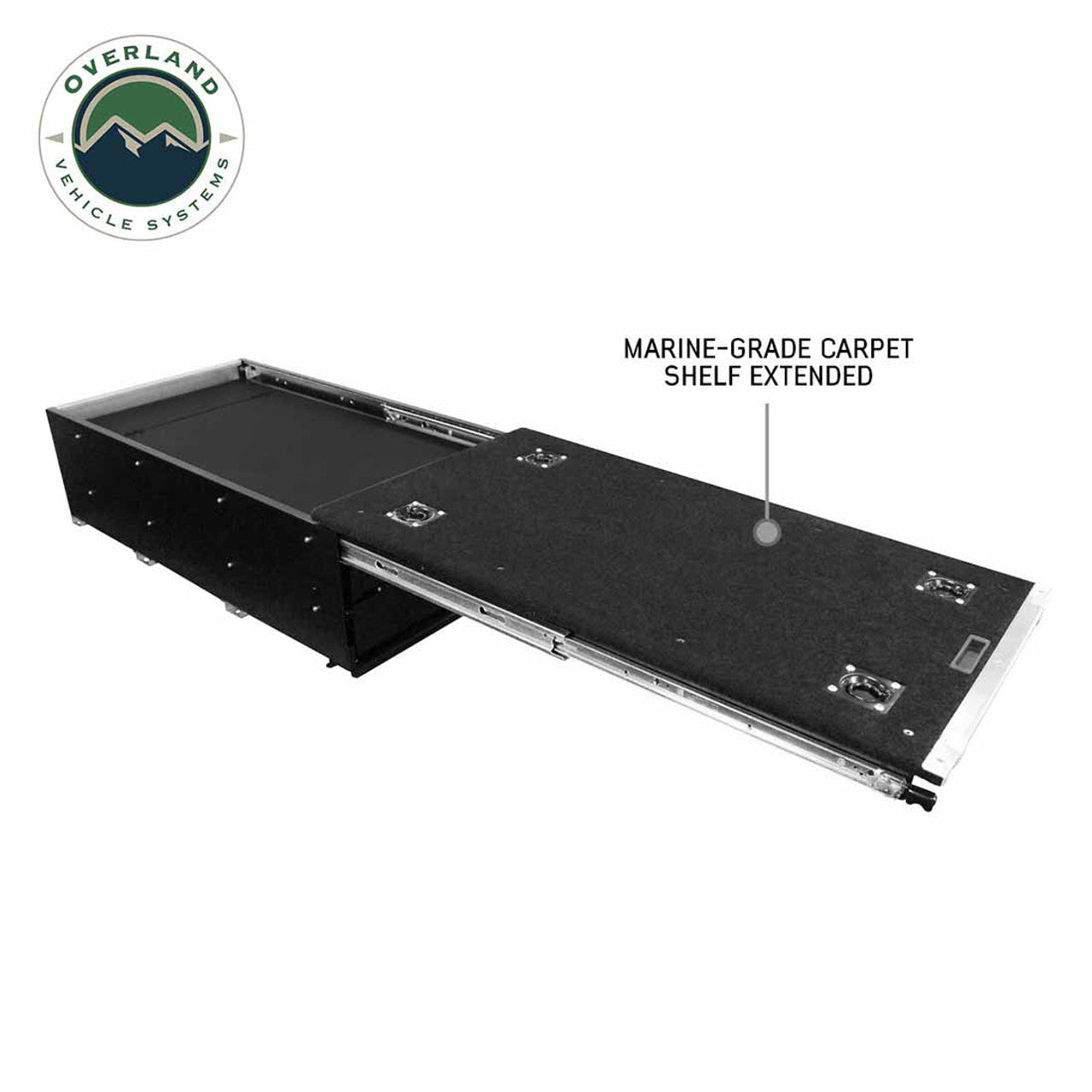 Cargo Box Kitchen With Slide Out, Storage Box and Cooking Area Overland Vehicle Systems-4x4 Mega Store