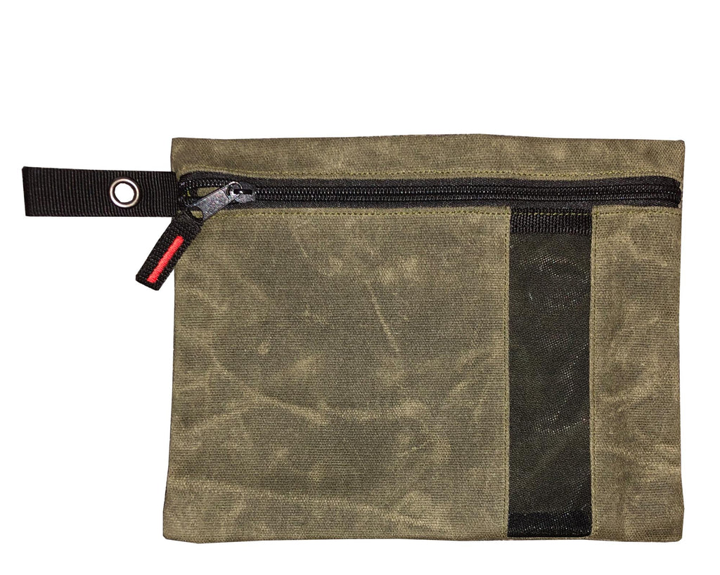 Waxed Canvas - Small Size Utility Bags with Pockets Overland Vehicle Systems-4x4 Mega Store