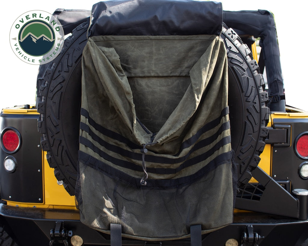 Trash Bag Off Road - Extra Large Tire Mount for Universal Overland Vehicle Systems-4x4 Mega Store