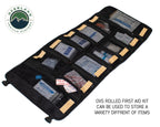 Rolled Bag First Aid - Waxed Canvas First Aid Bag for Car Overland Vehicle Systems-4x4 Mega Store
