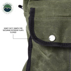 Organize With Overland Vehicle Systems Wax Canvas Small Duffle Bag Overland Vehicle Systems-4x4 Mega Store