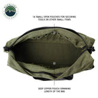 Organize With Overland Vehicle Systems Wax Canvas Small Duffle Bag Overland Vehicle Systems-4x4 Mega Store