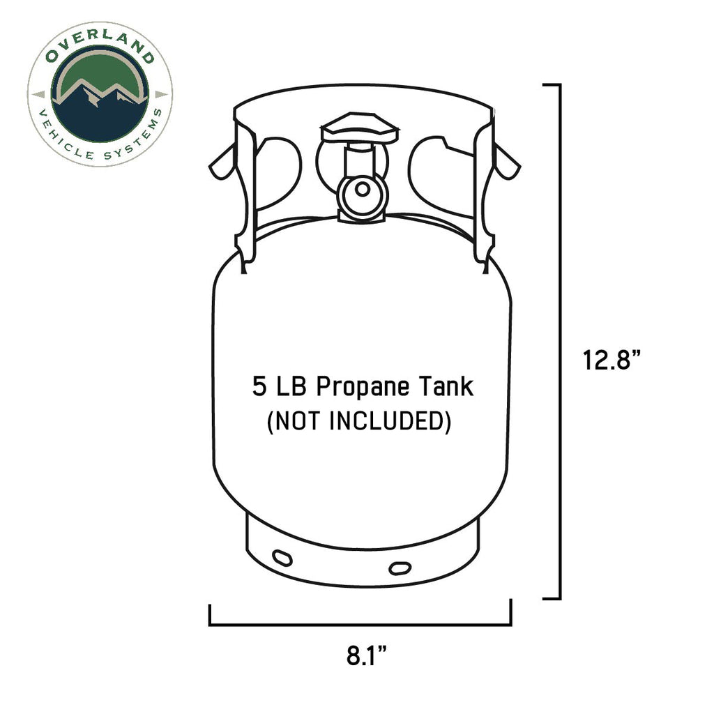 Organize With Overland Vehicle Systems Wax Canvas Propane Cover Overland Vehicle Systems-4x4 Mega Store