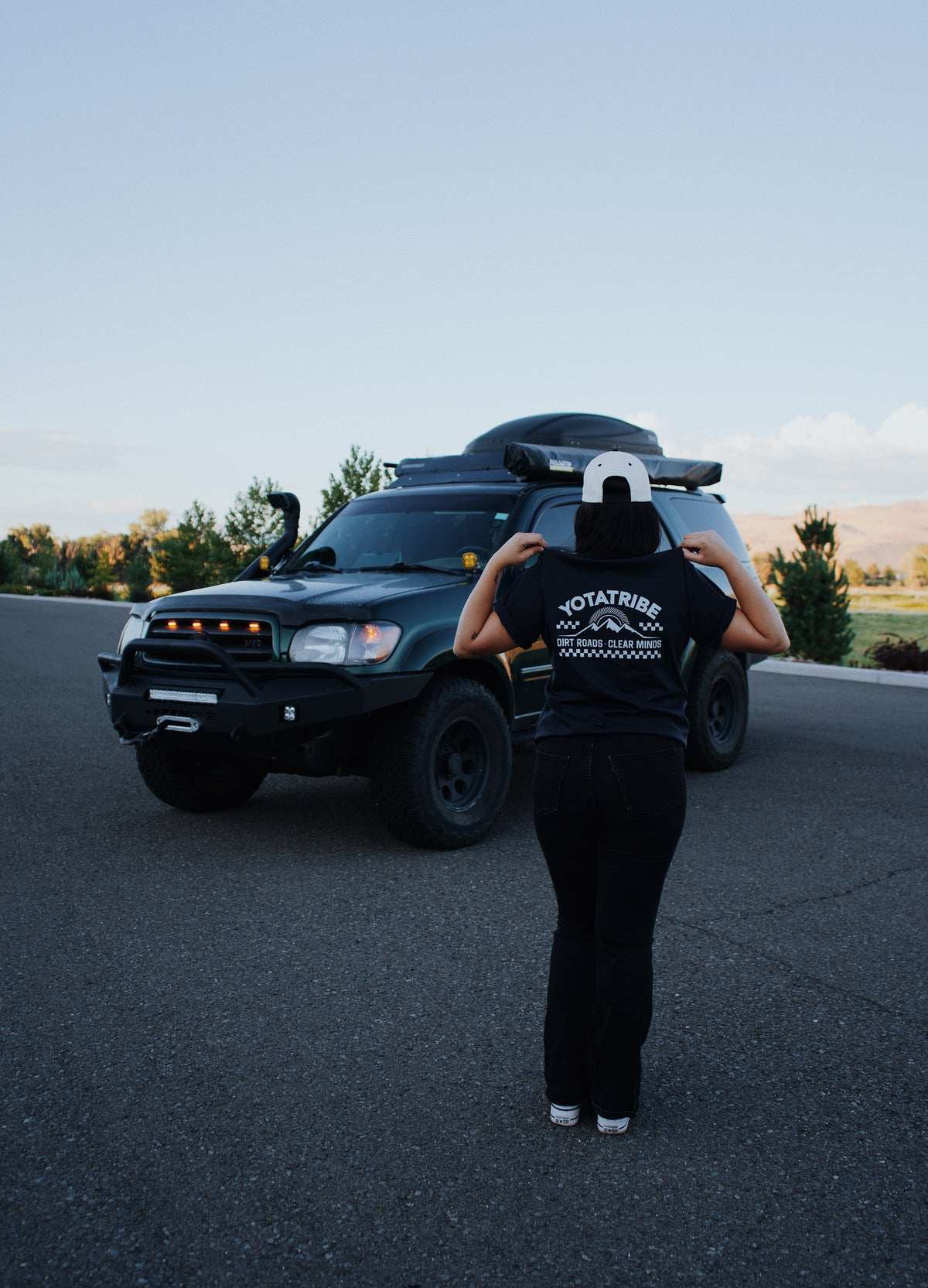 YotaTribe “Dirt Roads • Clear Minds” Heavyweight Tee