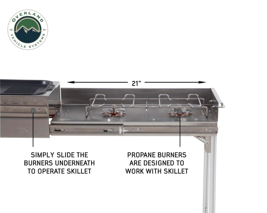 Cook With Overland Vehicle Systems Portable Komodo Camp Kitchen Overland Vehicle Systems-4x4 Mega Store