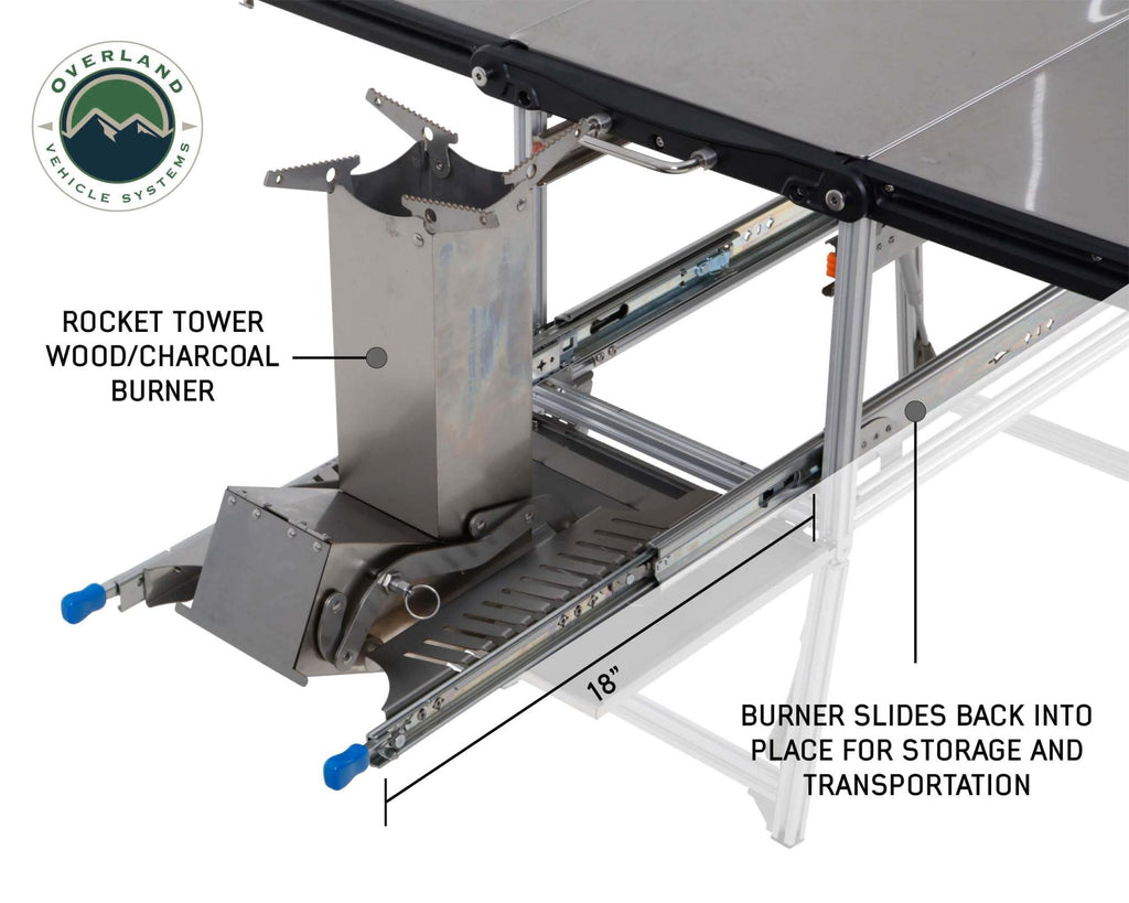 Cook With Overland Vehicle Systems Portable Komodo Camp Kitchen Overland Vehicle Systems-4x4 Mega Store
