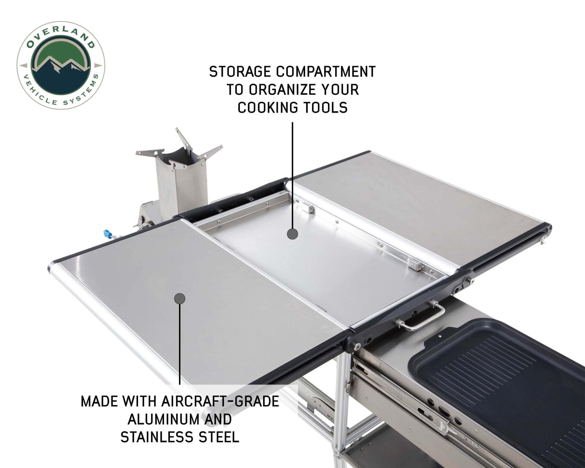 Cook With Overland Vehicle Systems Portable Komodo Camp Kitchen Overland Vehicle Systems