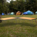 Kick It Camp Table Wood Base & Storage Bag-4x4 Mega Store