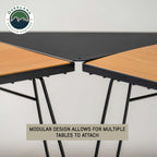 Kick It Camp Table Wood Base & Storage Bag-4x4 Mega Store